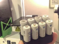 AAA battery stand