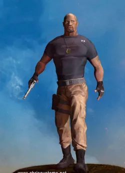 Agent Luke Hobbs 3D print model