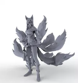 Ahri 3d print 3D print model