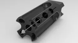 Airsoft Muzzle Break Compensator MOD1 3D print model