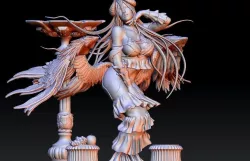Albedo Overlord 3D print model