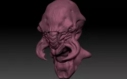 Alien Creature 3D print model