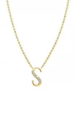 Alphabets Letter S Pendant 3D print model