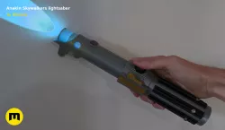 Anakin Skywalkers second lightsaber - Star Wars  3D print model