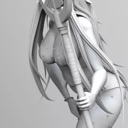 Athena Sasha Saint Seiya Lost Canvas Summer 3D print model