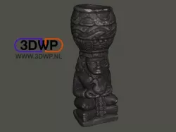 Aztec Sculpture (Statue 3D Scan)