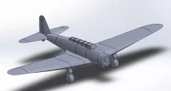 B5N2 Kate small scale 3D print model 3D print model