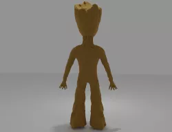 Baby Groot 3D print model