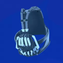 Bane mask 3D print model