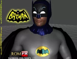 Batman TV Show - Adam West - Printable 3D print model
