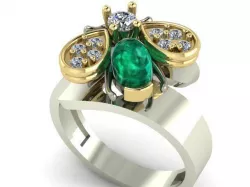 bee ring  3D print model