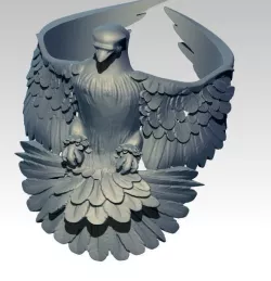 Bird ring 3D print model