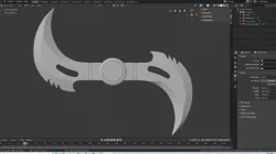 Blade the Daywalkers Throwing Glaive 3D print model