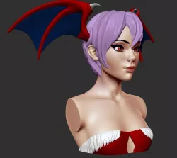 Bust - Lilith Aensland 3D print model