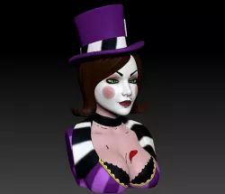 Bust - Mad Moxxi 3D print model