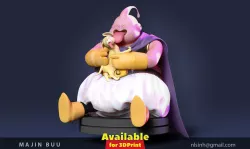 Buu - Dragon Ball Fanart 3D print model