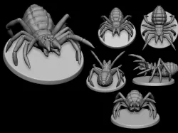 CAMEL SPIDER  3D print model