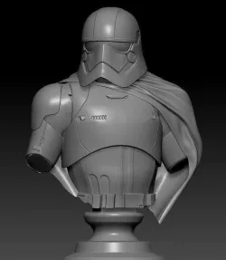 Captain Phasma 3D print model