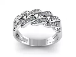 cartier ring 3D print model