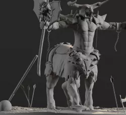 Centaur 3D print model