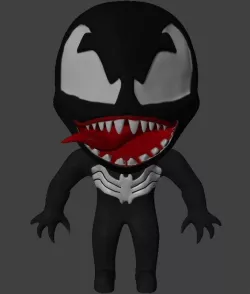 Chibi Venom 3D print model