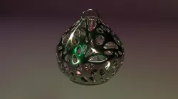 christmas ball 3D print model