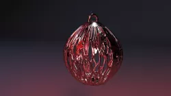 christmas ball 3D print model