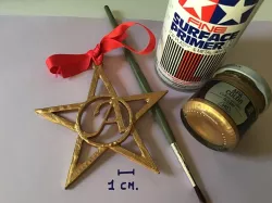 CHRISTMASTAR 3D letters stl file 3D print model