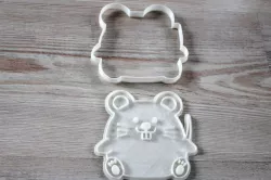 Chubby mouse 3D print model