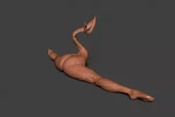 Clay Legs 3D print model