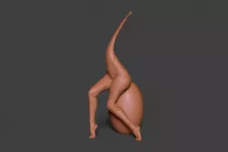 Clay Legs 4 3D print model