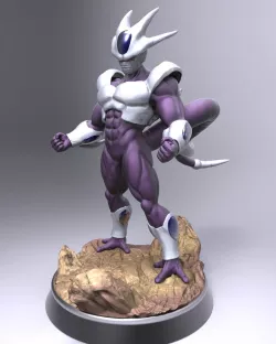 Cooler  Dragon Ball z - 3d print model 3D print model