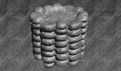 Corn  Swing corn 3D print model