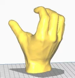 Curtain Hand Holder 3D print model