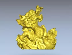 dargon 3D print model