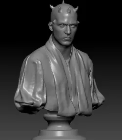 Darth Maul Star wars 3D print model