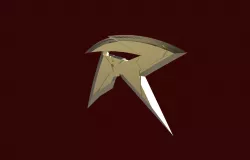 DC Universe Titans Robin Logo STL 3D print model