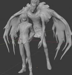 death note anime 3D print model