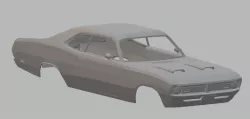 Demon 1971 Printable Body car 3D print model
