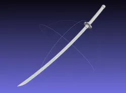 Demon Slayer Zenitsu Katana Printable Model 3D print model