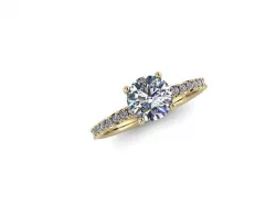 Diamon RIng 3D print model