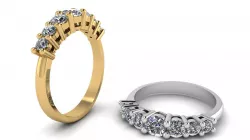 diamond ring 1919 3D print model