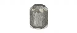 disco style vase cup vessel v51 for 3d-print or cnc 3D print model