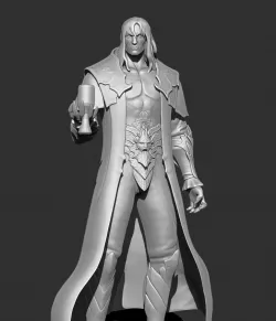 Dracula  Gabriel From Castlevania   3d for print  3D print model