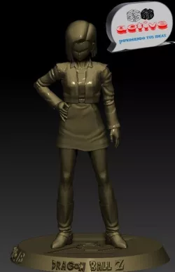 Dragon Ball Z - Android No 18 3D print model