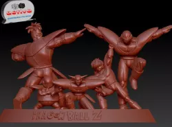 Dragon Ball Z - The Ginyu Force 3D print model