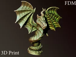 Dragon snake  3D print model