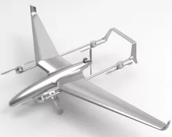 drone eagle airplane 3D print model
