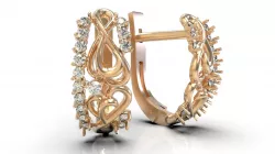 Earring B0-3010140 3D print model