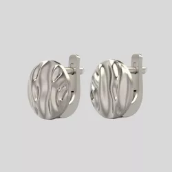 Earrings  folds 3D print model
